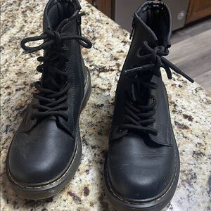 Dr. Martens Black Combat Boots